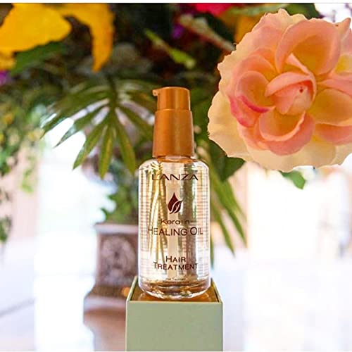 L'anza Keratin Healing Oil Treatment – Restores, Revives, And Nourishes Dry Damaged Hair & Scalp, With Restorative Phyto Iv Complex, Protein And Triple Uv Protection (3.4 Fl Oz) #TOP1