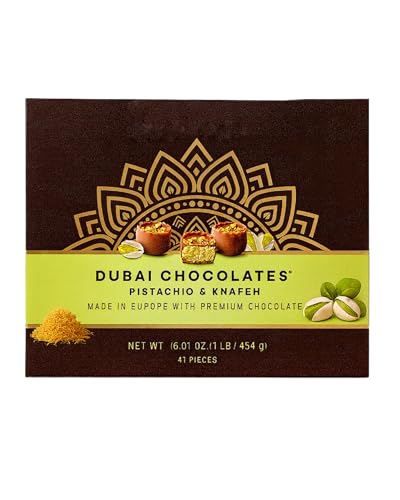 Dubai Chocolates Pistachio & Knafeh - 16.01 OZ (1 LB/454g) (2 Packs) image 4