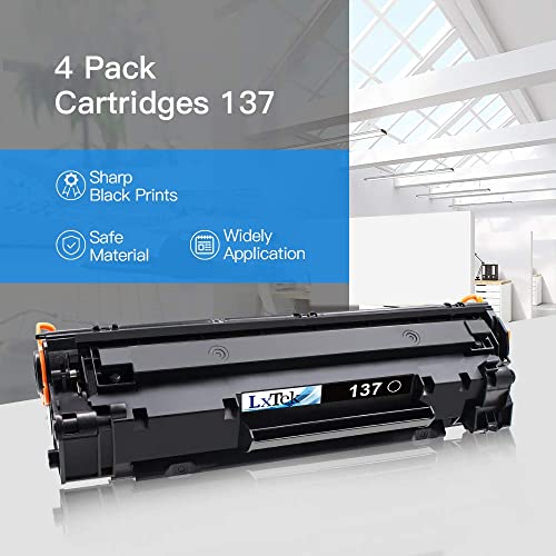 Lxtek Compatible Toner Cartridge Replacement For Canon 137 Toner Cartridg Crg137 Crg 137 9435B001Aa To Use With Imageclass D570 Mf236N Mf232W Mf216N Mf244Dw Mf242Dw Mf232W ,2 Black #TOP5