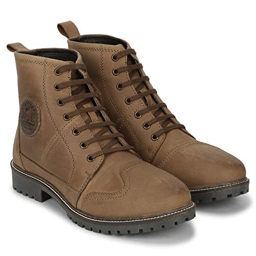 ROYAL ENFIELD HUNTSMAN LEATHER BOOTS