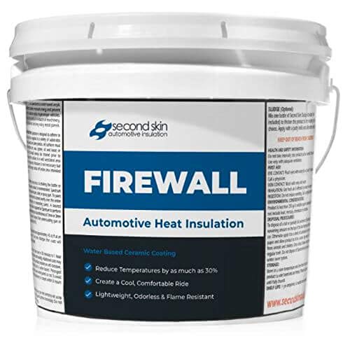 Second Skin Firewall Ceramic Thermal Coating Automotive Heat