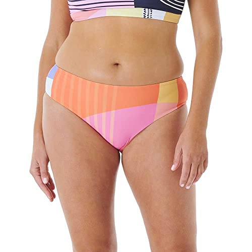 Rip Curl Damen Women's Day Break Mid Rise Good Bikini Orange M