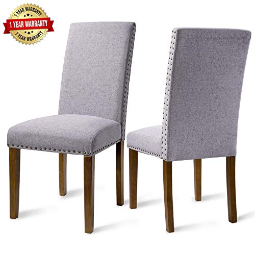 Merax Dining Chairs Dining Room Chairs Parsons Chair Kitchen Chairs Set of 2