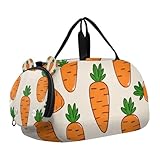 Bolsa de deporte de gran capacidad con compartimento para zapatos, para ir a la playa, natación, piscina, deportes