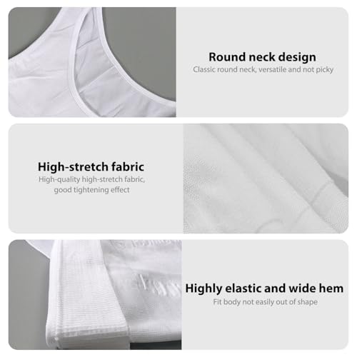 BIGFOX Compression Vest Men, Slimming Mens Vests Seamless and Comfortable Compression Tops Body Shaper Abdomen Undershirt2