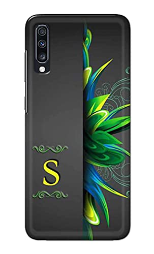 Image of Name II Initial II Letter Alphabet S Hard Back Case Cover for Samsung Galaxy A70 / Samsung A70s, SM-A705FN / DS, SM-A705YN Back Cover -(J5) VNS2222