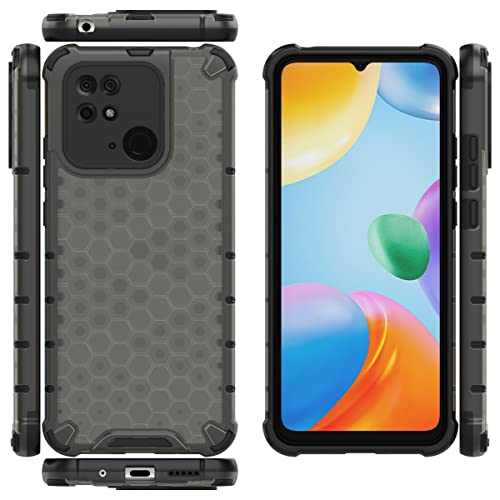 Image of Glasgow Back Case Cover Designed for Mi Redmi 10 Power /Redmi 10 - Black
