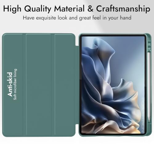 Image of Robustrion Case for Moto Pad 70 Pro 13 inch Cover Case with [Pencil Holder] [Soft Flexible Case] for Motorola Pad 70 Pro 13 inch Cover Case [Auto Sleep Wake Support] - Eiffel