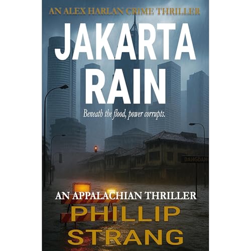 Jakarta Rain Audiolibro Por Phillip Strang arte de portada