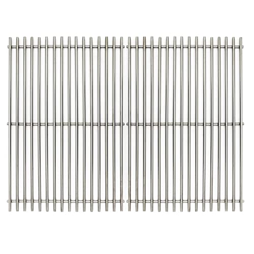 17.5" Stainless Steel 7639 Gas Grill Grates for Weber Spirit 300 Series, Spirit 700, Genesis Silver B/C, Genesis Silver B & C, Genesis Gold B & C, Genesis Platinum B & C, Genesis 1000-3500