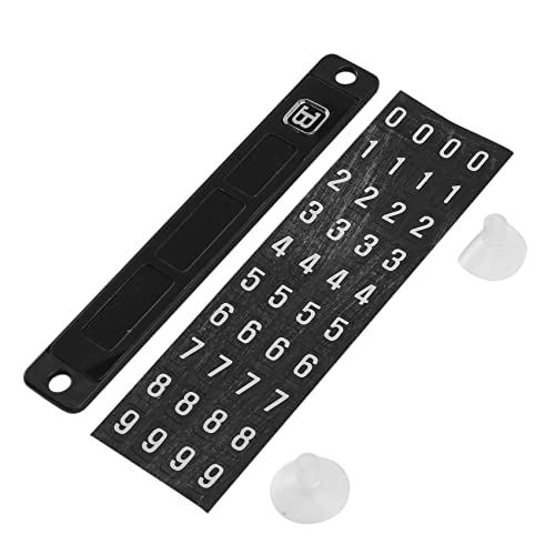 Dacvgog Luminoso Magnetico Della Carta Parcheggio Temporanea Numero Di Telefono Scheda Disco Parabrezza Per Soul 3 6