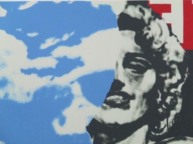 Amazon.co.jp: 池田満寿夫 サイン マリリンの半分 ミクストメディア