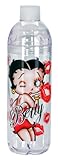 Betty Boop Acrylic Water Bottle, 24 ounces, Clear