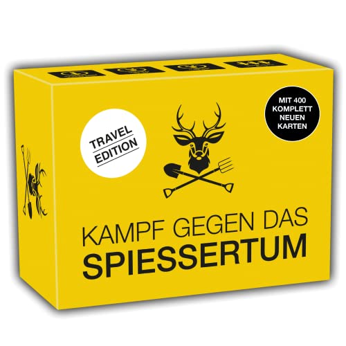 KAMPFHUMMEL Kampf gegen das Spiessertum Travel Edition mit 400 komplett neuen Karten in leichterer und kompakter Form