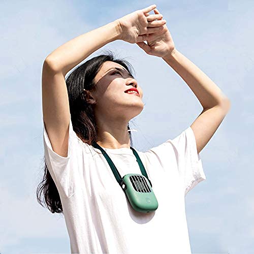 Draagbare Hanging Hals Fan Mini Pocket Luchtkoeling Fan Zomer Outdoor Travel Lanyard Handfree Cooler USB… - Image 5