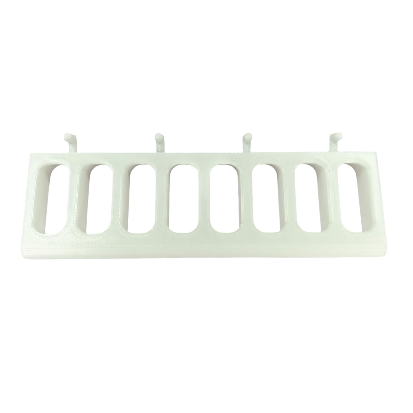 Tsophreniq White Space Saving Hand Tool Holder Rack Efficient Home Garage Workshop Organization Screwdriver Holder Wall Mount