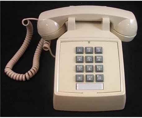 250009-VBA-20M Desk w/Volume Ivory Office Electronics