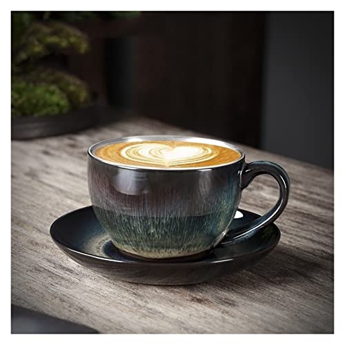 XIAOJUN Hueso Japonés Clásico China Taza De Café Y Platillo Vajilla Taza De Café Vajilla Tareas De Té De La Tarde Casa…
