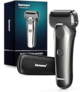 Rasierer Herren für Herren, KENSEN Nass/Trocken Rasierer Herren Elektrisch, Rasierapparat Herren,...