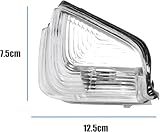 Generisch Außenspiegel-Anzeigelampenlinse – Rückspiegel-Signalleuchte – Links & Rechts Set – Kompatibel mit Mercedes Sprinter (2006–2017) – A0018228920, 2E0953049A, A0018229020 (Rechts)