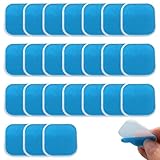 NOPVUFA 24 Stück Selbsthaftenden Gel Pads Kompatibel Mit Beurer EM 59 Gel Pad Anwendbar auf Beurer EM 59 Gel Pads Ersatzsets Heat Geräten