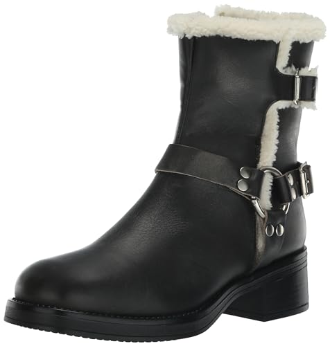Mules Steve Madden Brixton en fourrure noire vieillie pointure 38