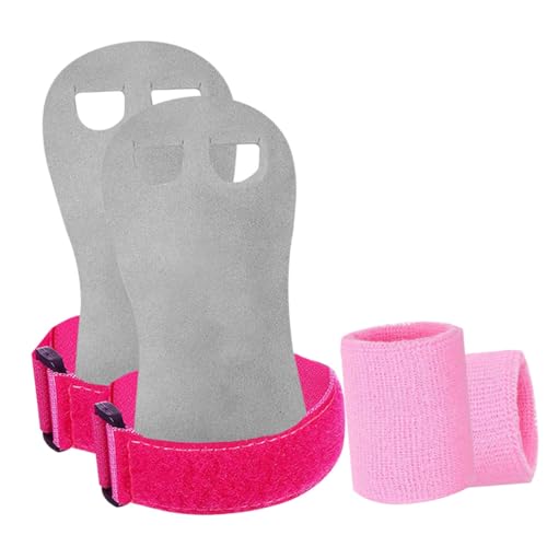 VANZACK Weightlifting Wristbands Gymnastics Grip Set Bar Grips Palm Protector Wrist Support for Boys and Girls Cycling Mountaineering