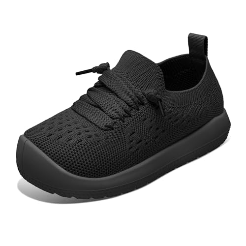 Toddler Boy Girl Shoes Breathable Walking Sneakers Slip on Shoes-1154