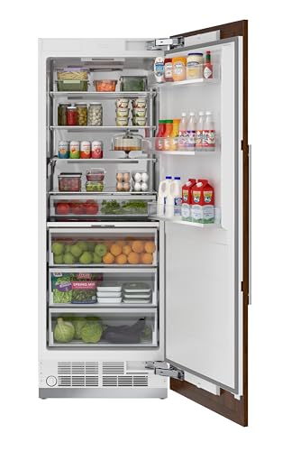 Image of KoolMore Reserve Panel Ready Column 30 in. Refrigerator and 24 in. Freezer Combo with Water and Ice Dispenser, Frost Free, ETL Listed, Energy Star
