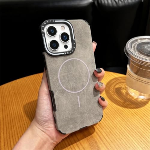 Coque iPhone 15 grise fine et magnétique pour vos déplacements