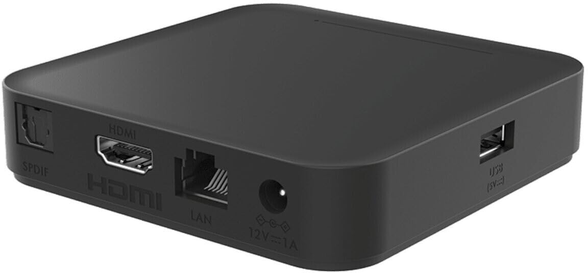 STRONG Leap-S3 Streaming Box 4K UHD Google TV Con Porta Ethernet, 2GB RAM + 16GB Memoria, Chromecast Integrato, WiFi, Controllo Vocale Google, HDR10+, Dolby Atmos & Dolby Vision