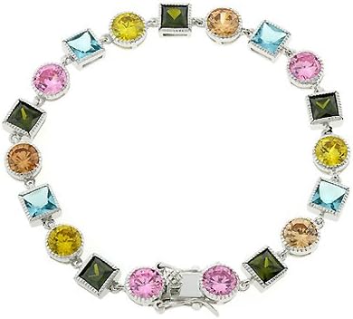Spring Fling Cubic Zirconia Bracelet