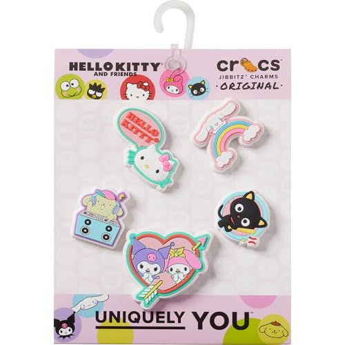 Image of Crocs Jibbitz Characters Hello Kitty 5-Pack One Size