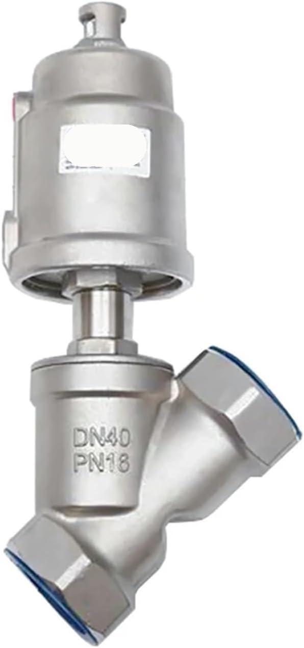 Vanne de siège pneumatique DN40 anti-corrosion pour stopper les fuites sous 16 bars