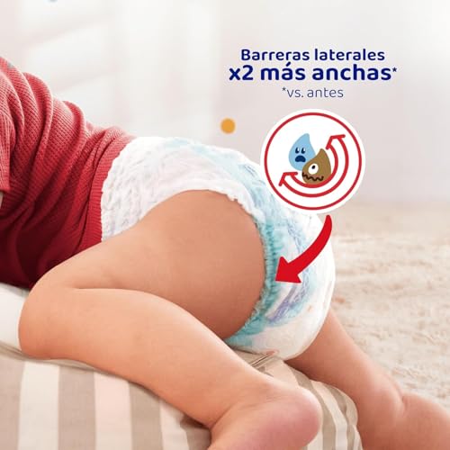 Dodot Bebé Pants Pañales, Talla 6, 13-19 kg, 108 Pañales, Pañal-Braguita con Ajuste 360° Anti-Fugas, Pack Mensual - Imagen 6
