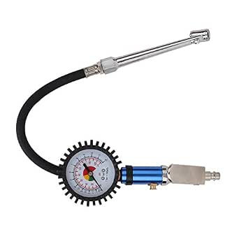 Amazon.com: 12 Bar Self Clamping Tire Inflator with Air Pressure Gauge ...