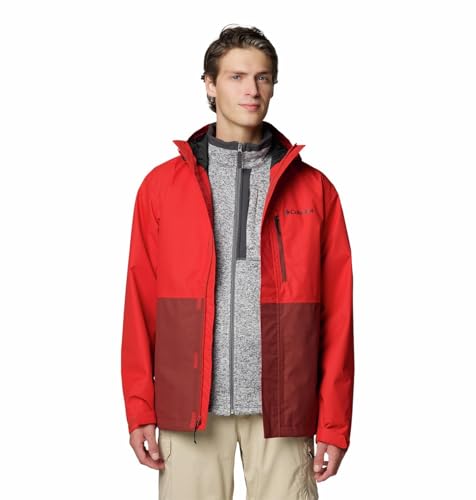Image of Columbia Men Polyester Standard Length Omni-Tech Hikebound II Hiking and Trekking Waterproof Rain Jacket
