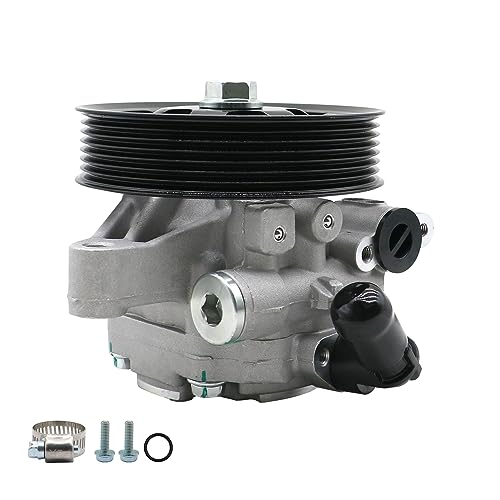 Image of 21-5456 Power Steering Pump with Pulley Fits for Honda Civic 1.8L 2006-2011, OE-Quality Power Assist Pump, Replace OE 55-5822 56110-RNA-A01 36-215668