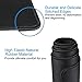 Extra Large Mouse Pad 31.5 x 11.8 in, Gaming Mousepad with Stitched Edges, Premium Microfiber Cloth Surface, Waterproof Non-Slip Base Keyboard Desk Mat for Home Office Gaming, Black