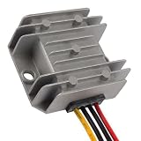 MGGi Convertitore riduttore di tensione CC/CC, 12 V 24 V, passo verso il basso, 5 V, 3 A, 15 W, modulo di alimentazione per carrelli elevatori da golf, carrelli elevatori, auto, alluminio