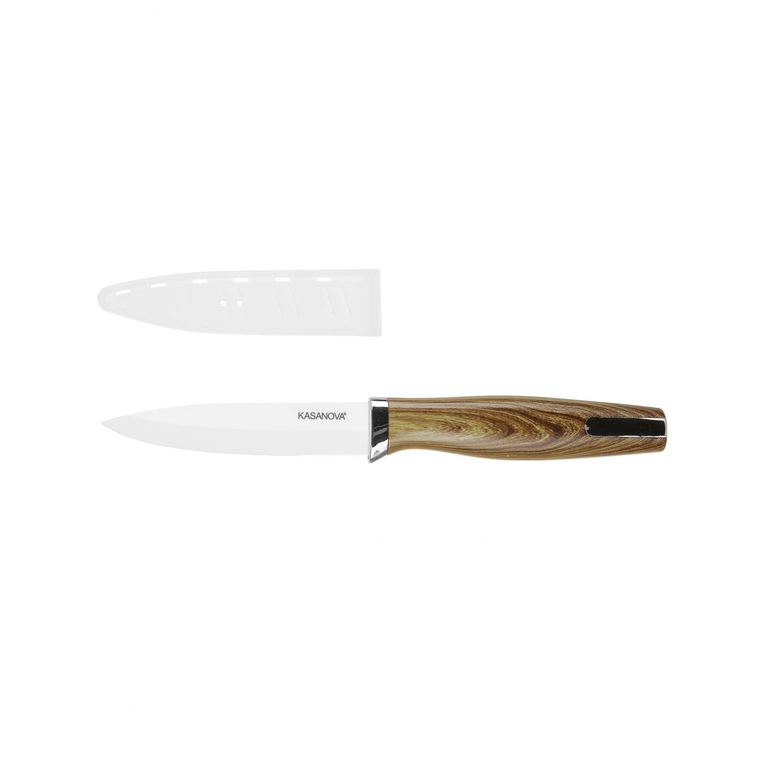 Couteau multi-usages KA en céramique et ABS, de 10 cm