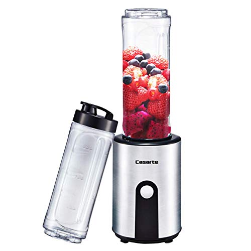Tragbare Mini-Entsafter, 600ml Elektrische Blender Mixer Saftpresse Smoothie-Hersteller Haushaltsklein Juice Cup Extractor 220V