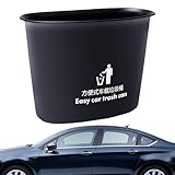 Pratique à utiliser : dites adieu déchets et sacs dégoûtants avec notre poubelle de voiture sans . D'un simple toucher doux, vous pouvez profiter d'une expérience pratique et hygiénique