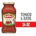 Bertolli Pasta Sauce with Tomato and Basil, Spaghetti Tomato Sauce, 24 oz