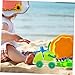 JOINPAYA Beach Toy Portable Digging Sand Bucket for Boy Girl Detachable Cartoon Car Design Non- and Break-Resistant for Sandbox Play and Beach Activities Fun for All Ages