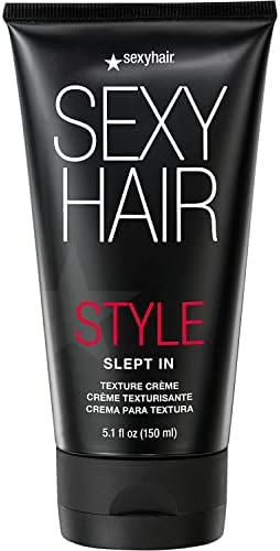SexyHair Style Slept In Texture Cream, 5.1 Oz | Soft Texture and Control | Lightweight and Adds Shine | Washes Out Easily