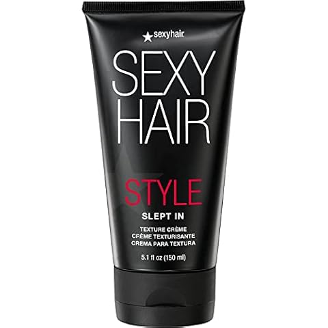 SexyHair Style Slept In Texture Cream, 5.1 Oz | Soft Texture and Control | Lightweight and Adds Shine | Washes Out Easily Cover