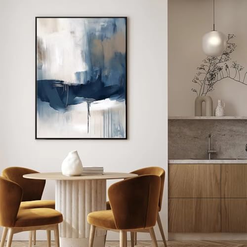 Tableau aquarelle minimaliste sur toile imprimée pour décoration chic - 4