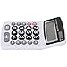 Lily' Home Jumbo 12 Digit with Solar Power, Large LCD Display - Desktop Calculator, Dual Power, Large Button Design, Battery Operation, Easy-to-Read Tilted, for Home, Office, School, Class & Business