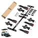 10L0L 4 Universal Retractable Golf Cart Belts 42" and 35 x 6.9 Inch Belts Bracket Kit for EZGO Yamaha Club Car